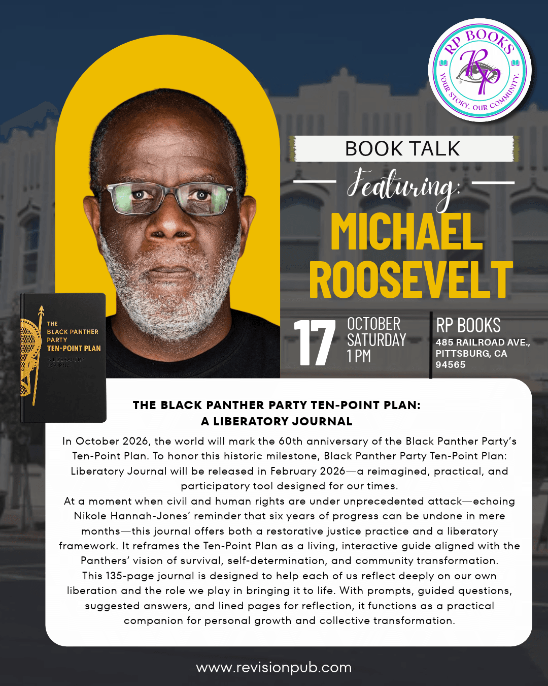 Book Talk with Author Michael Roosevelt